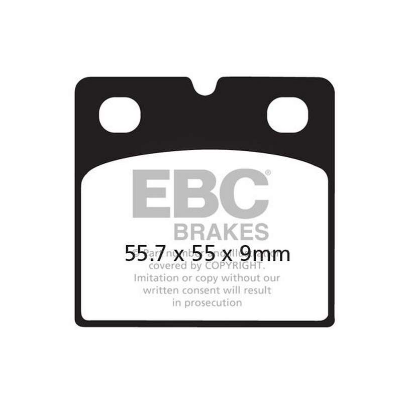 pastillas de freno ebc semi sinterizadas -v fa018v