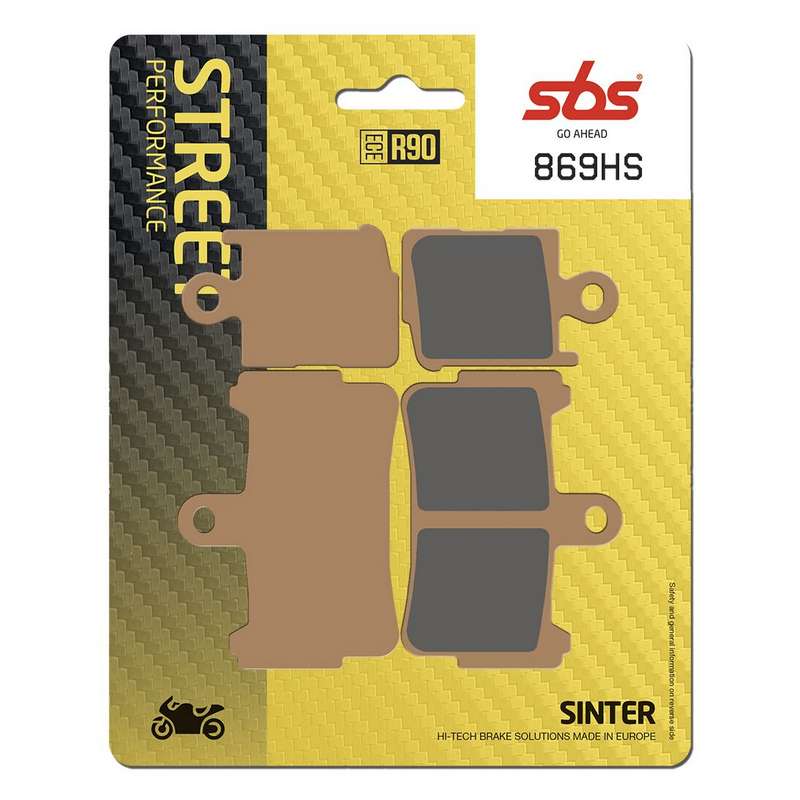 pastillas de freno sbs sinterizadas 869hs