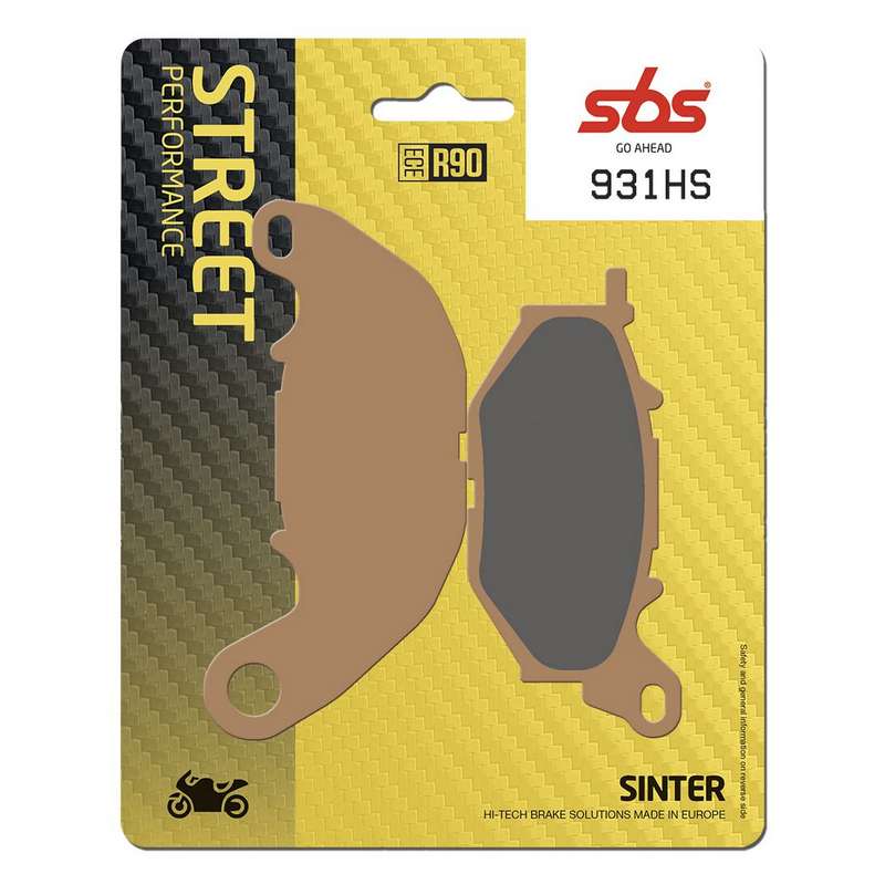 pastillas de freno sbs sinterizadas 931hs