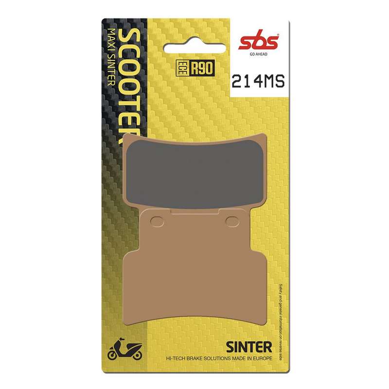 pastillas de freno sbs sinterizadas scooter 214ms