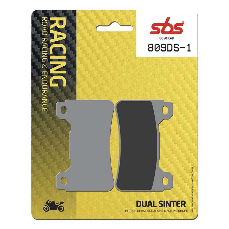 pastillas de freno sbs sinterizadas racing 809ds-1