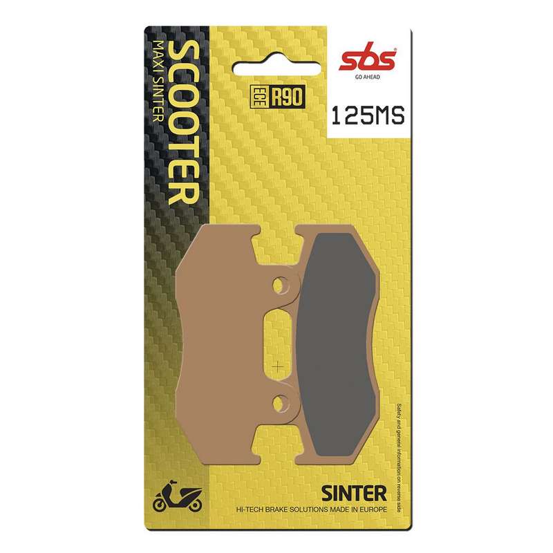 pastillas de freno sbs sinterizadas scooter 125ms