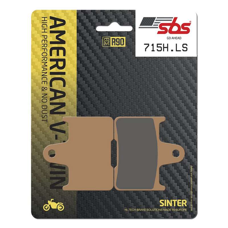 pastillas de freno sbs sinterizadas 715h-ls