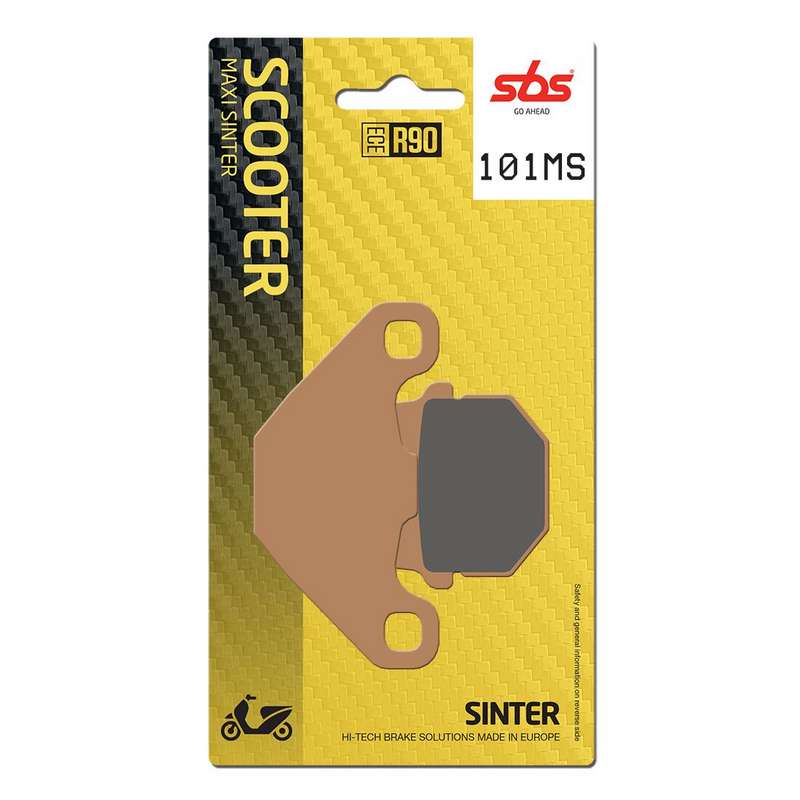 pastillas de freno sbs sinterizadas scooter 101ms