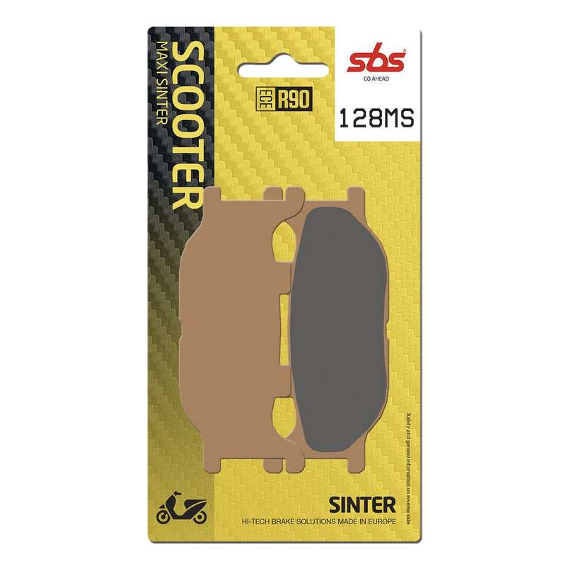 pastillas de freno sbs sinterizadas scooter 128ms