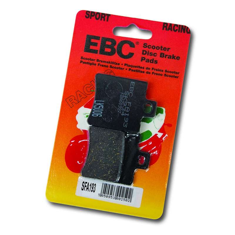 pastilla de freno ebc organica scooter sfa306