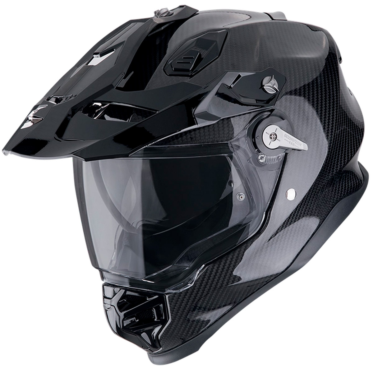 Casco moto Scorpion ADF-9000 Carbon Negro