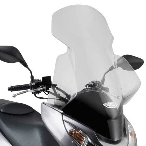 Parabrisas transparente 82x58cms Givi moto Honda PCX 125-150 10-13