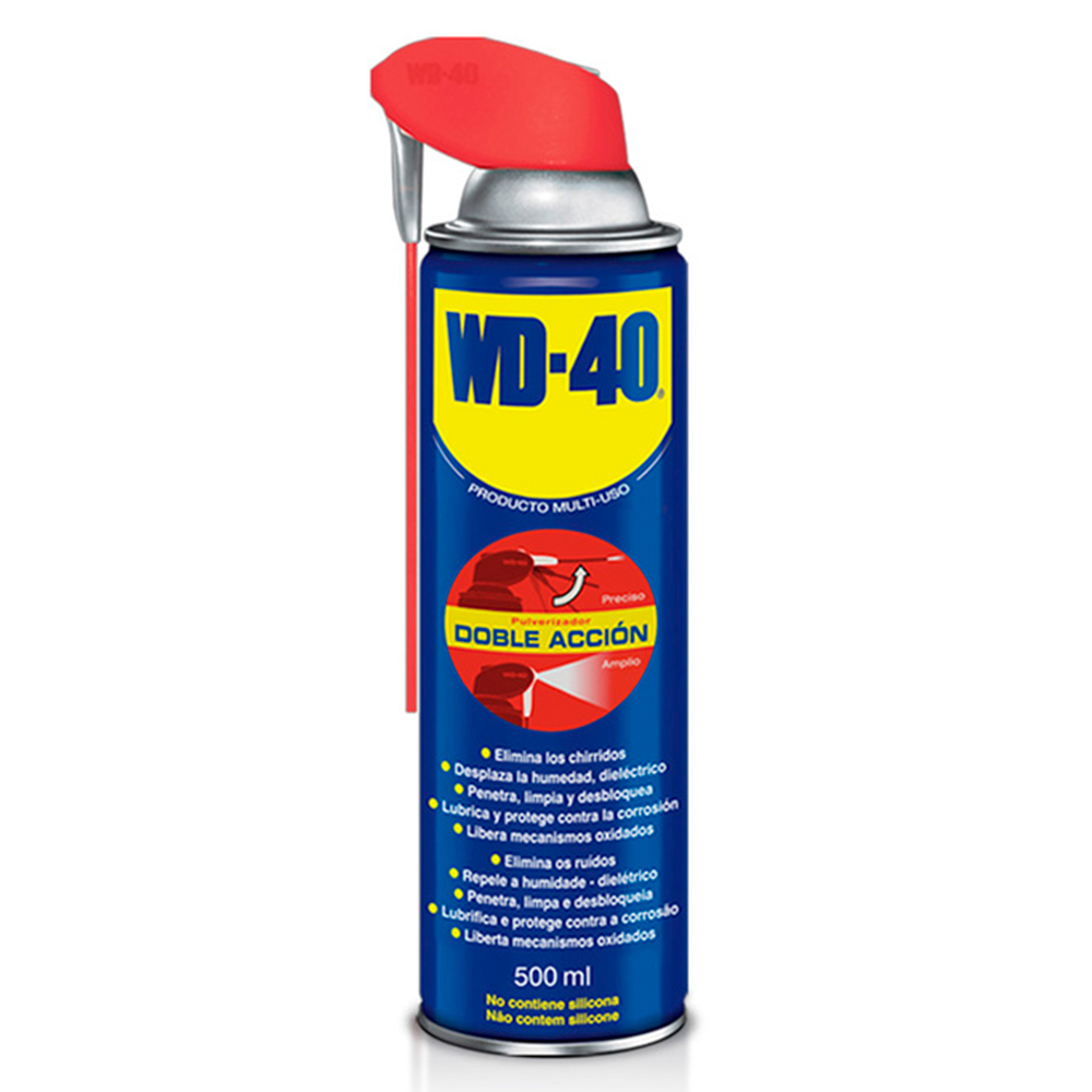 Spray multiusos WD40 500ml con inyector