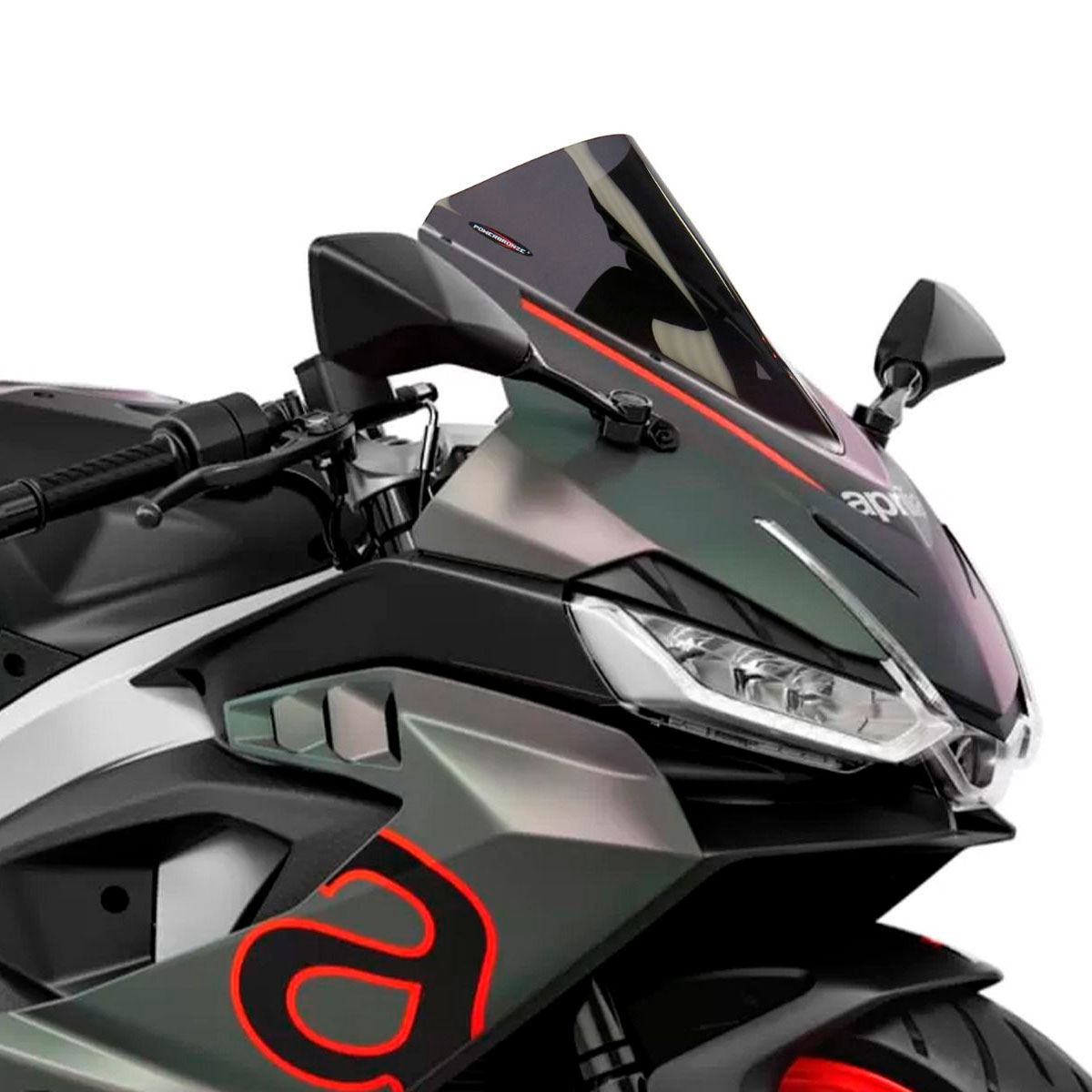 Cupula PowerBronze Doble Burbuja Airflow Aprilia RS457 24+