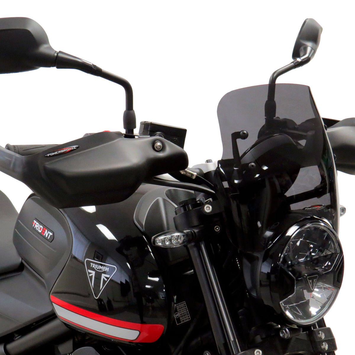 Cupula PowerBronze Light Triumph Trident 660 21+ 225mm