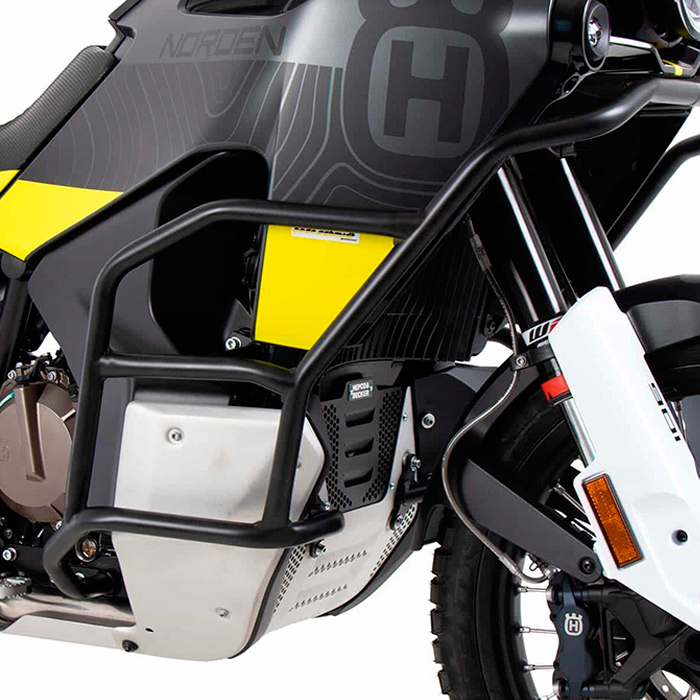 labelbike - 3D Hars Sticker Decoratie en Bescherming van Motorfiets spatbord compatibel met Husqvarna Norden 901 2023