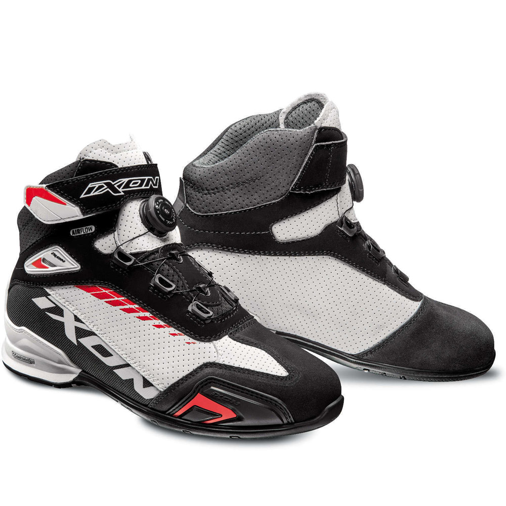 Zapatillas moto blanco Ixon | Nilmoto