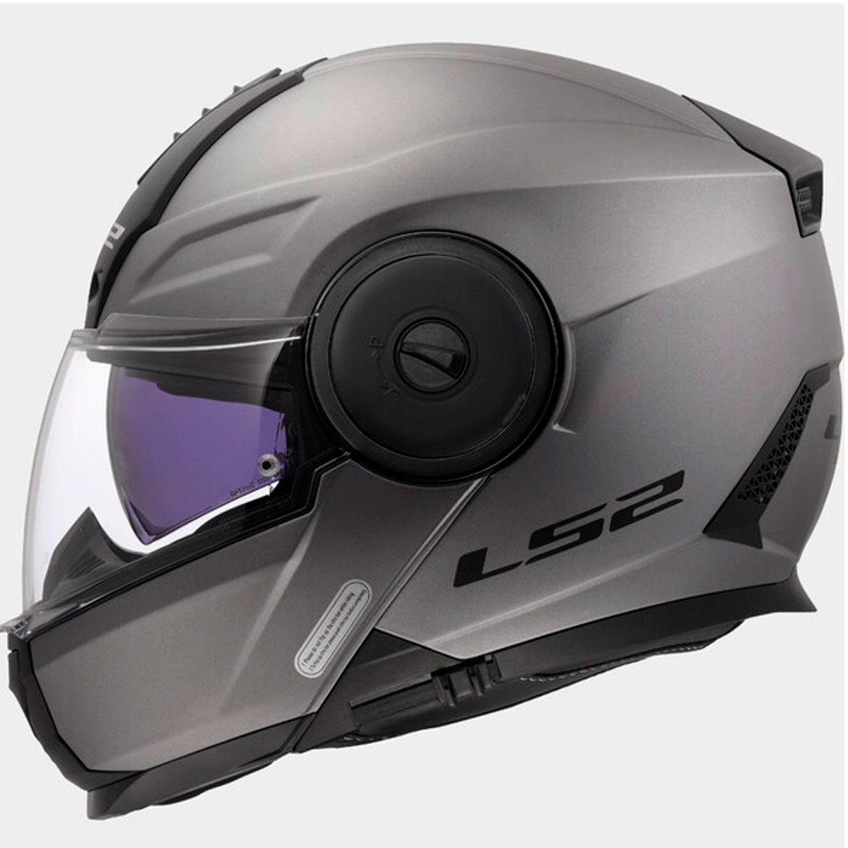 Casco LS2 Scope II Solid Titanio Mate Talla XL