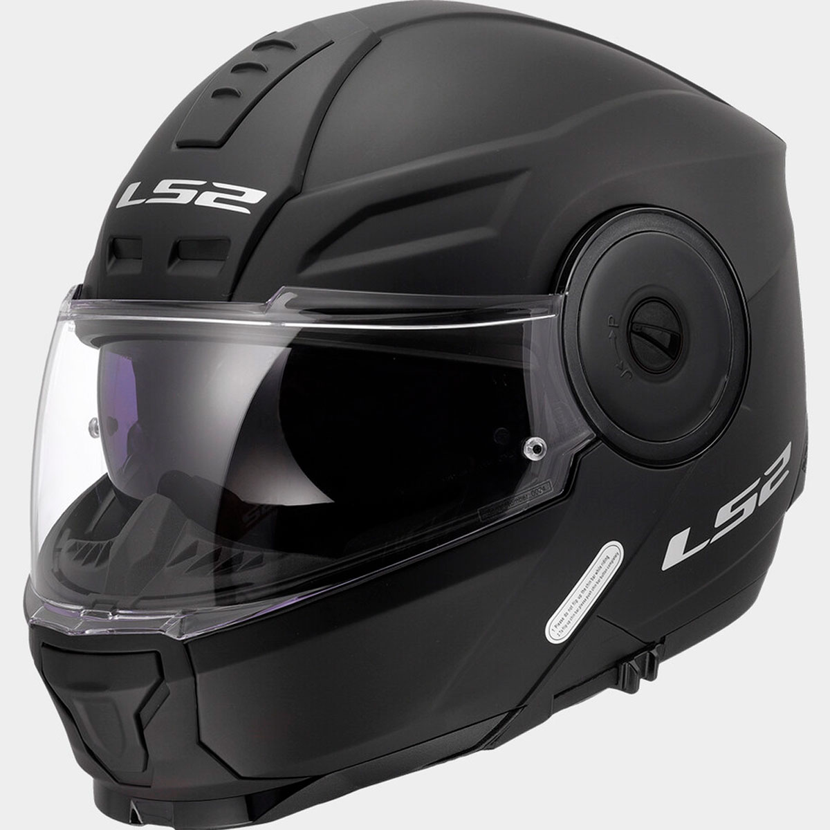 Casco LS2 Scope II Solid Negro Mate Talla M