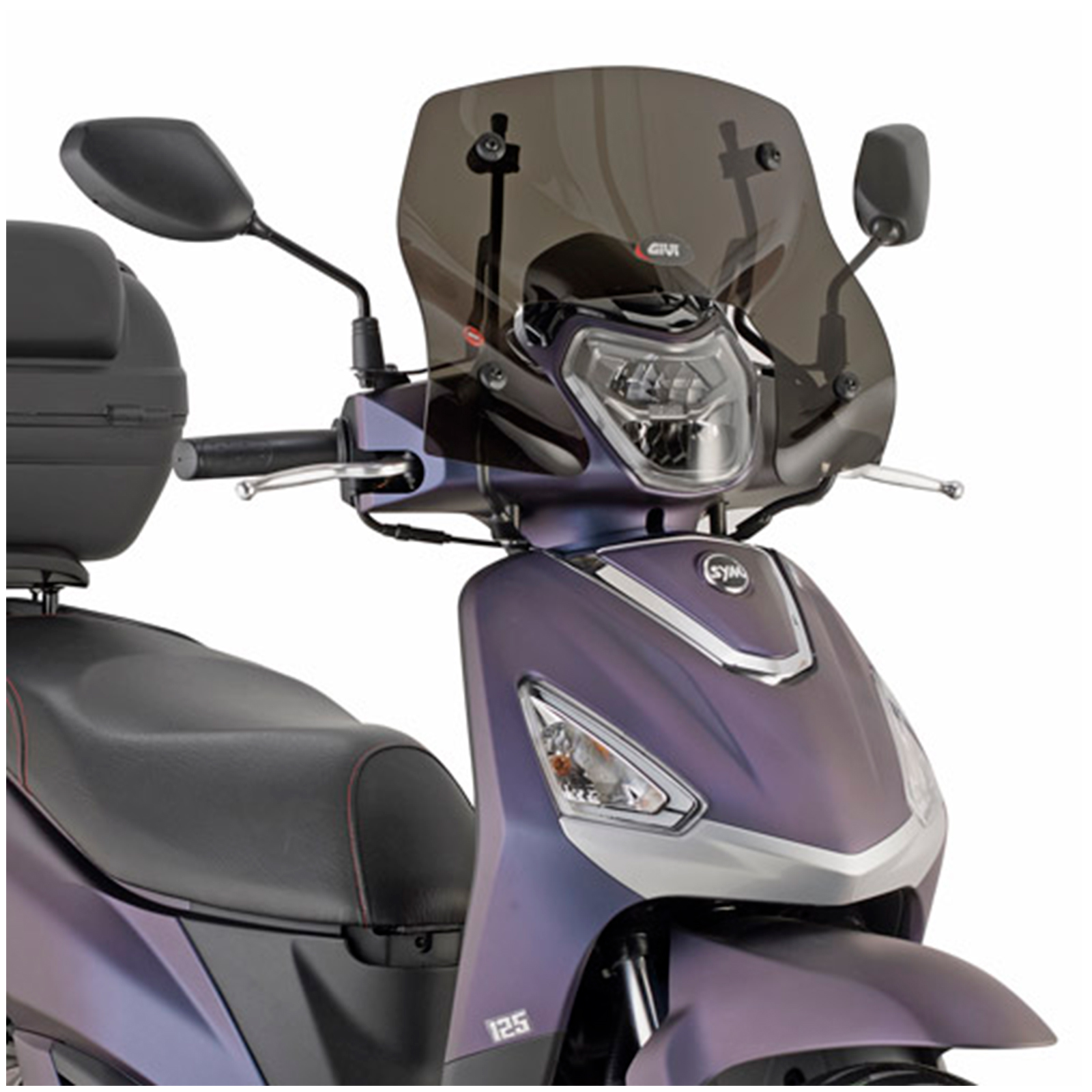 Cupula ahumada Givi moto Sym-Piaggio Medley 125 / 150 20+