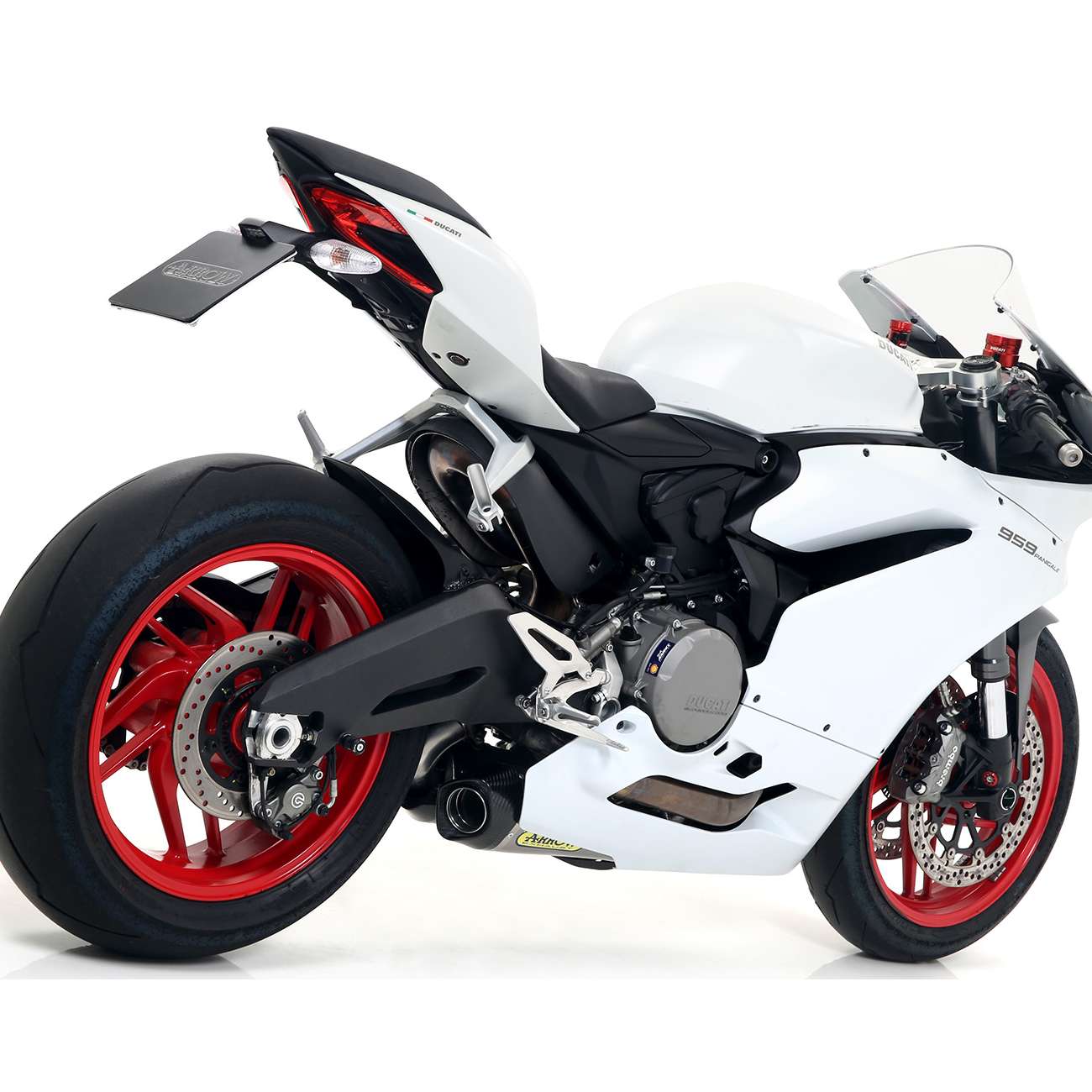 Escape Works racing titanio Ducati 959 Panigale 16-18