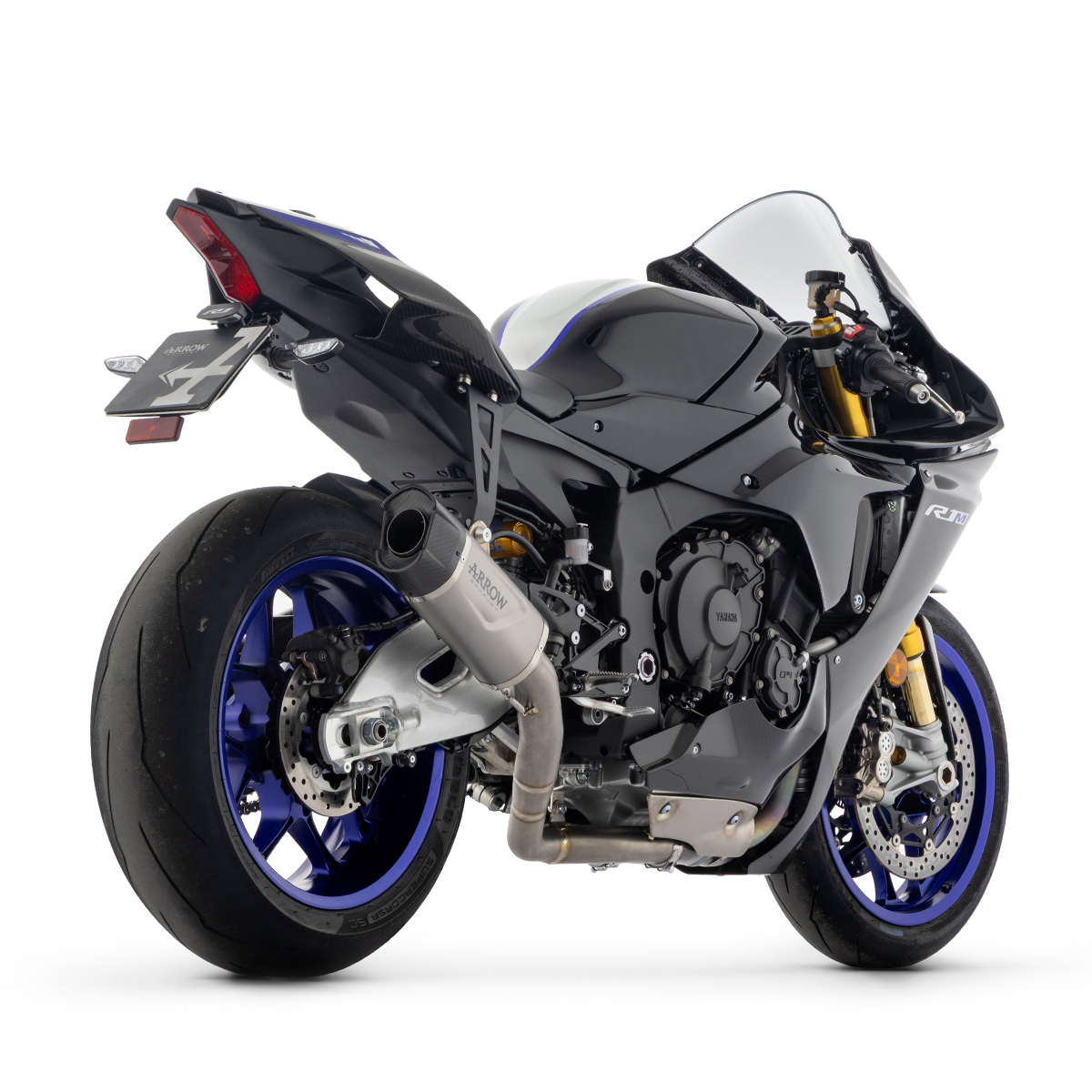 Escape y supresor racing Arrow Indy Race EVO para Yamaha YZF R1 25+