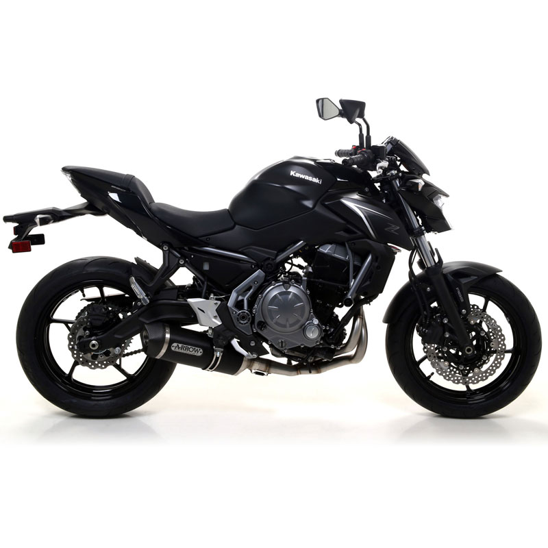 Escape de carbono Arrow Race Tech Kawasaki Z650 17-/Ninja 650 17- OC