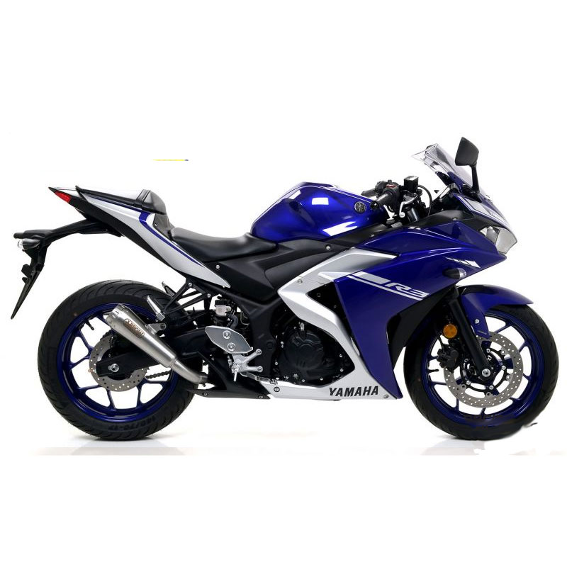 Escape acero Yamaha YZFR3 19-20