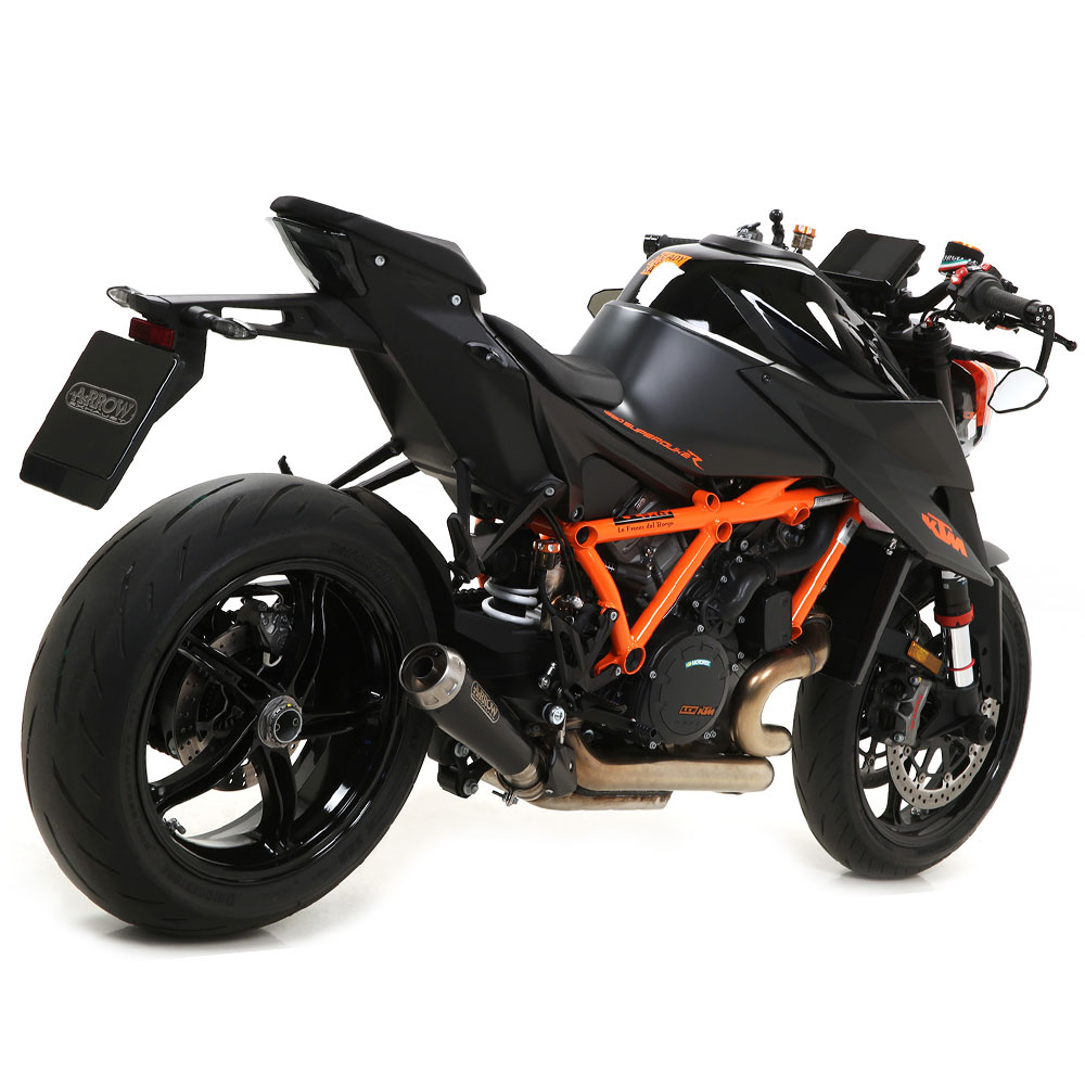 Marmitta ARROW slip-on pro-race nichrom per Kawasaki 400 NINJA 2018