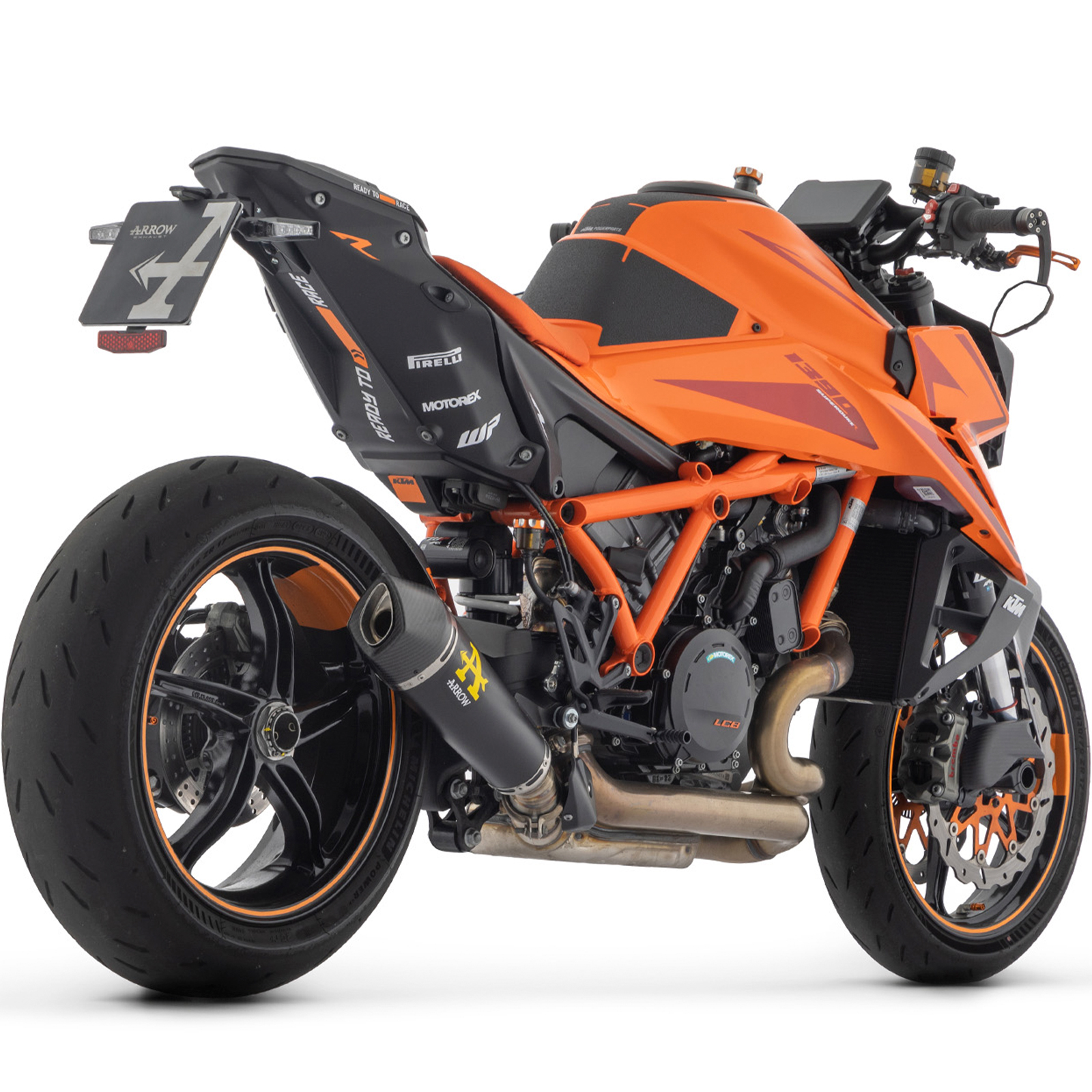 Escape X Kone negro KTM 1290 / 1390 SuperDuke R 20-