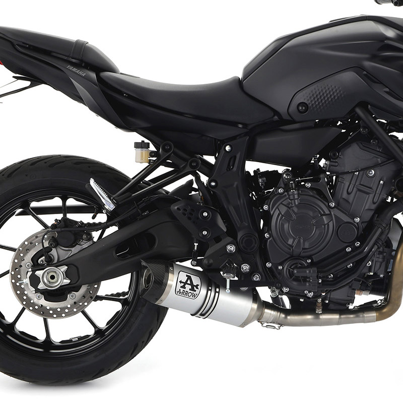 Escape Arrow Yamaha MT07 21-24 aluminio
