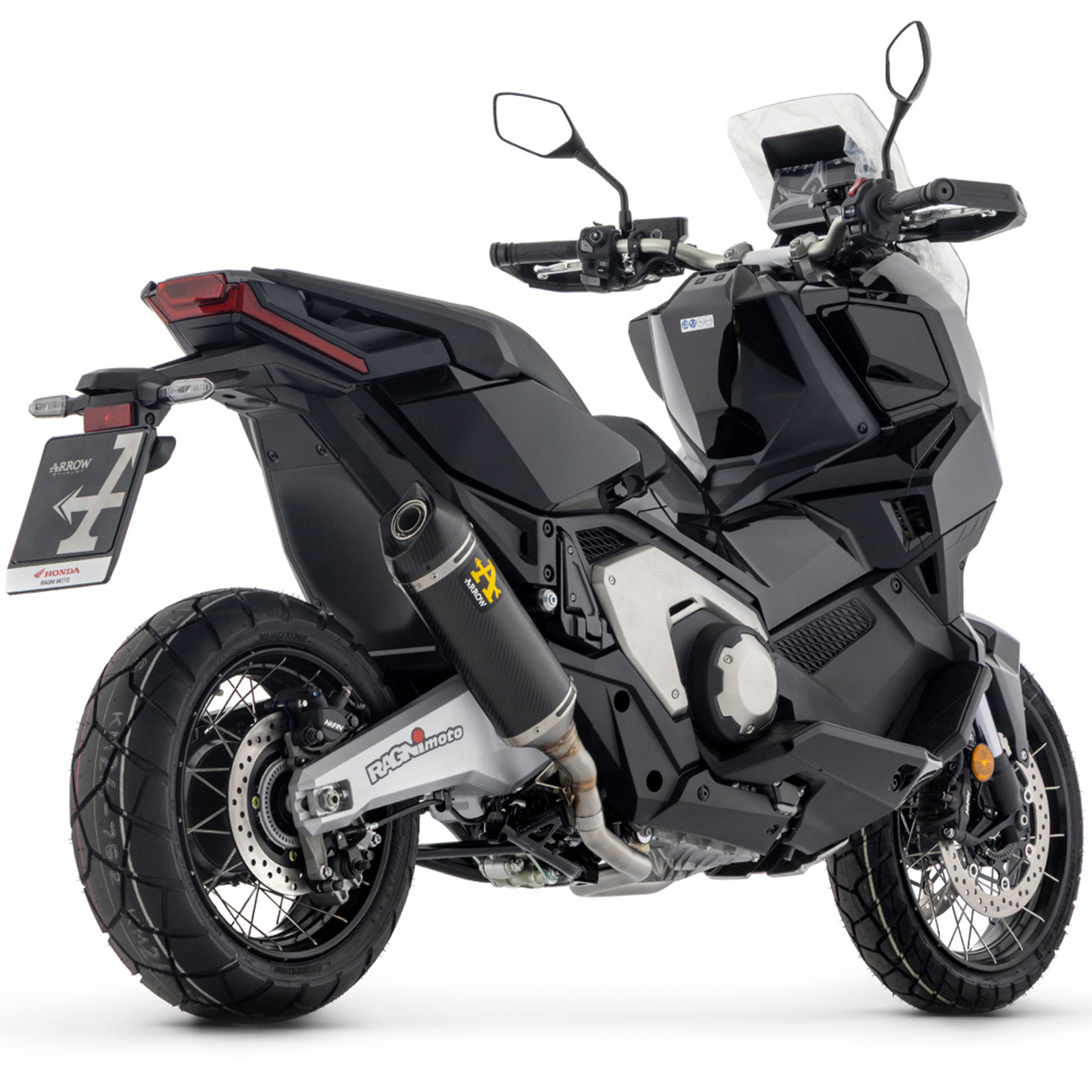 Escape carbono Arrow Race-Tech corto Honda XADV 750 21+