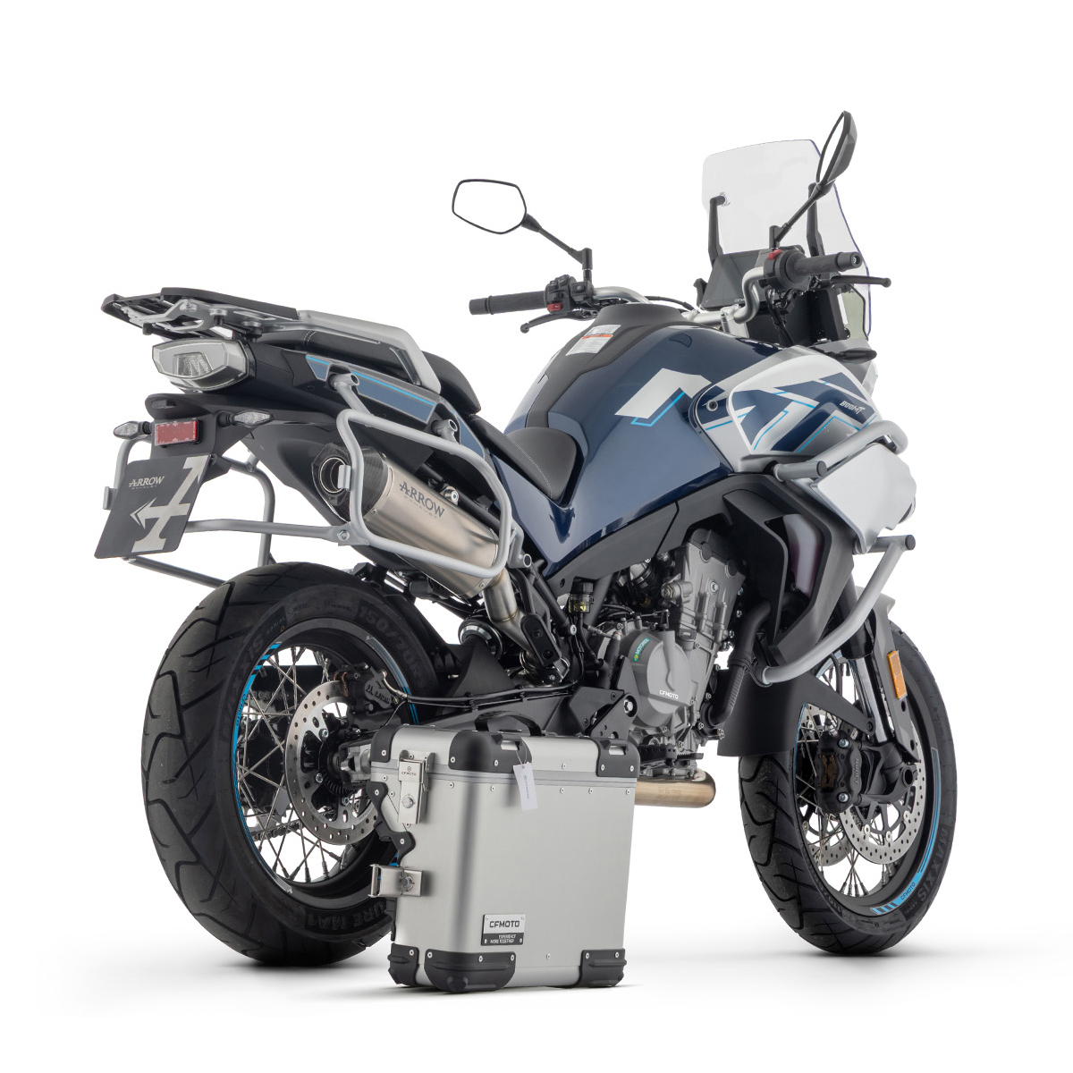 Escape Race-Tech titanio Arrow para CF Moto 800 MT 25+