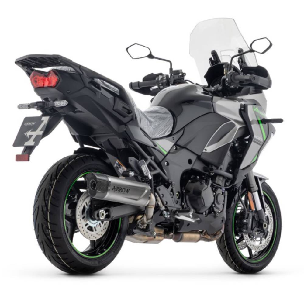 Escape titanio Indy Race Evo Arrow Kawasaki Versys 1000 / 1100
