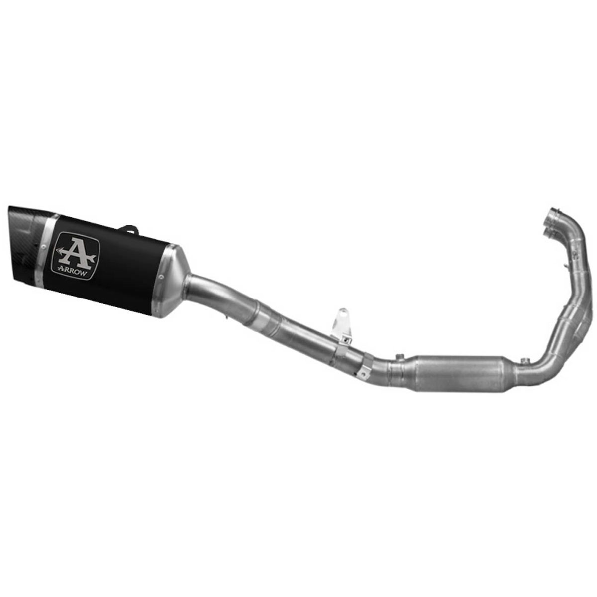 Escape completo Negro Arrow Aprilia RS457 2024-