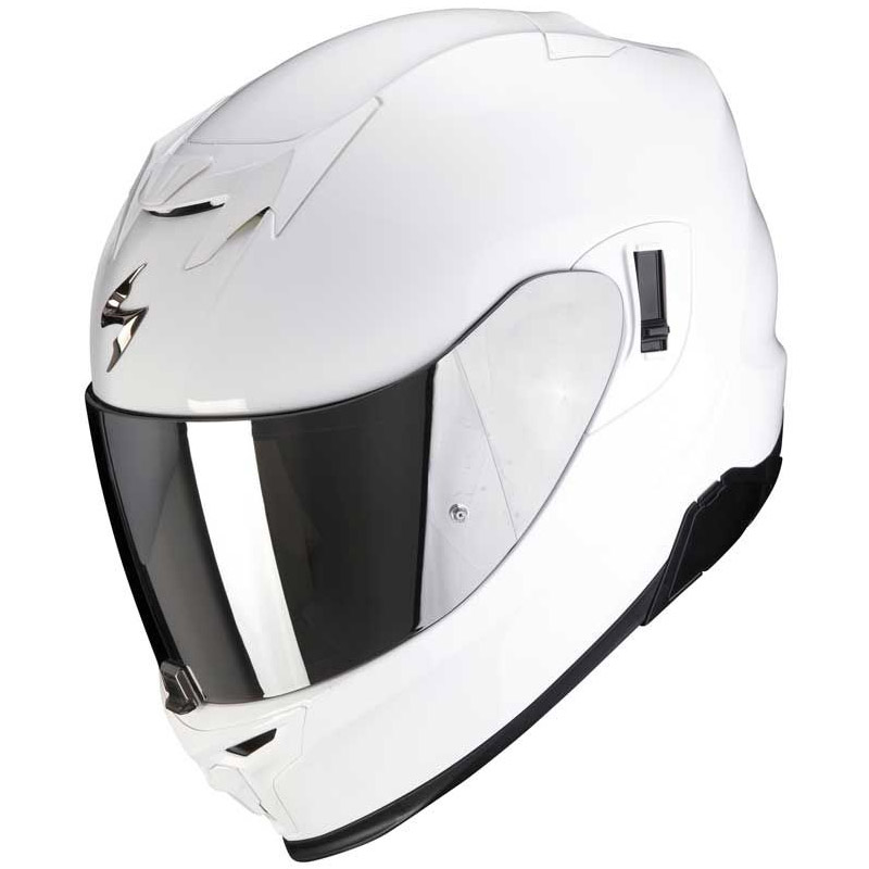 Multa Pelearse Anuncio Casco moto Scorpion Exo-520 Air Solid blanco | Nilmoto