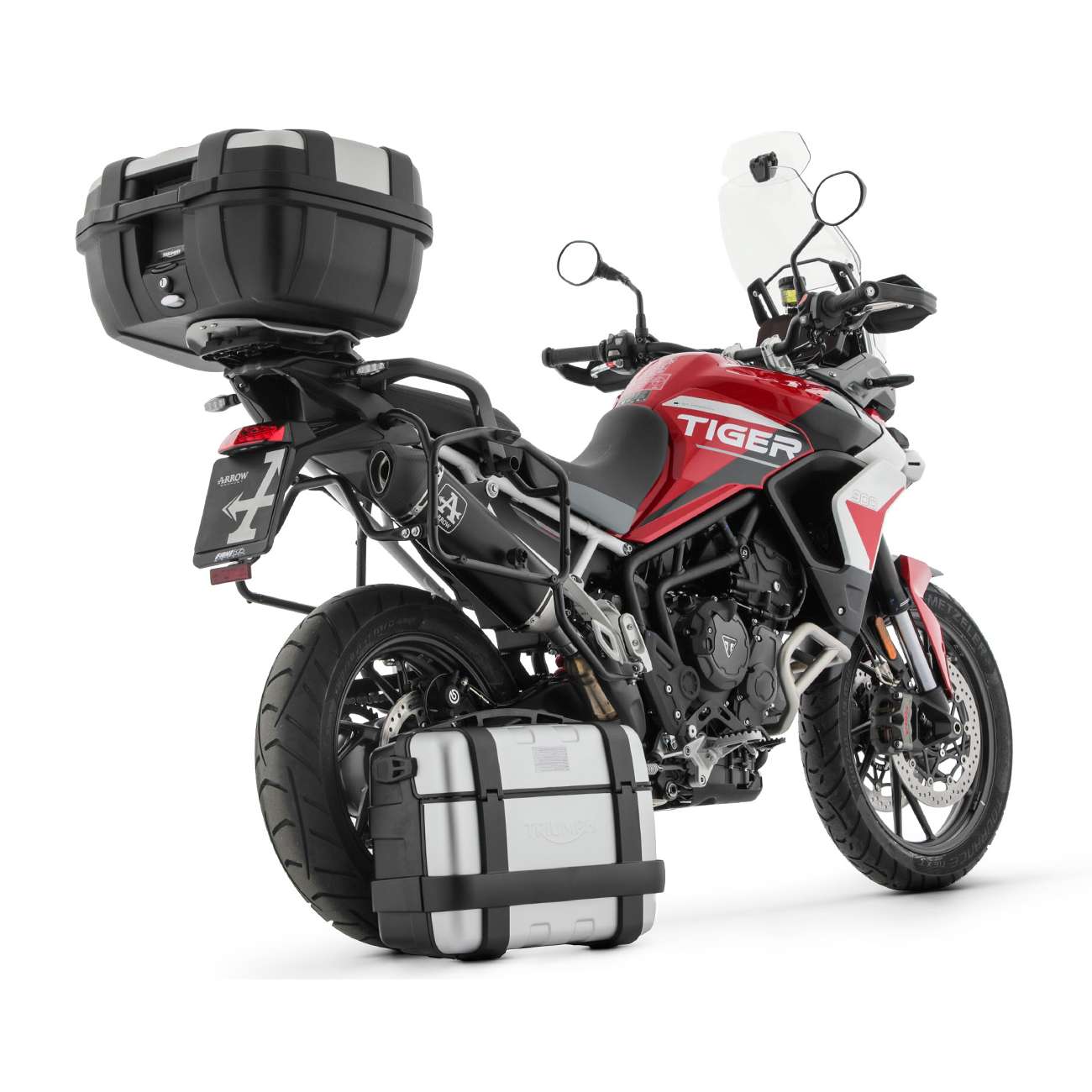 Escape Veloce alum negro Triumph Tiger 900 20-23