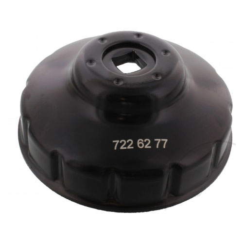 Llave de filtro Aceite 76mm con 12mm de borde