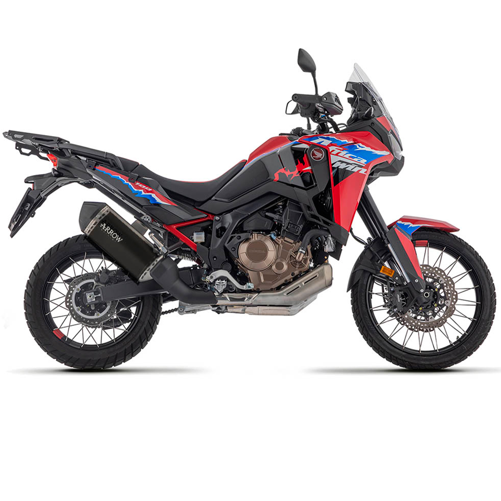 Escape Sonora titanio negro Honda Africa Twin 1100 24-