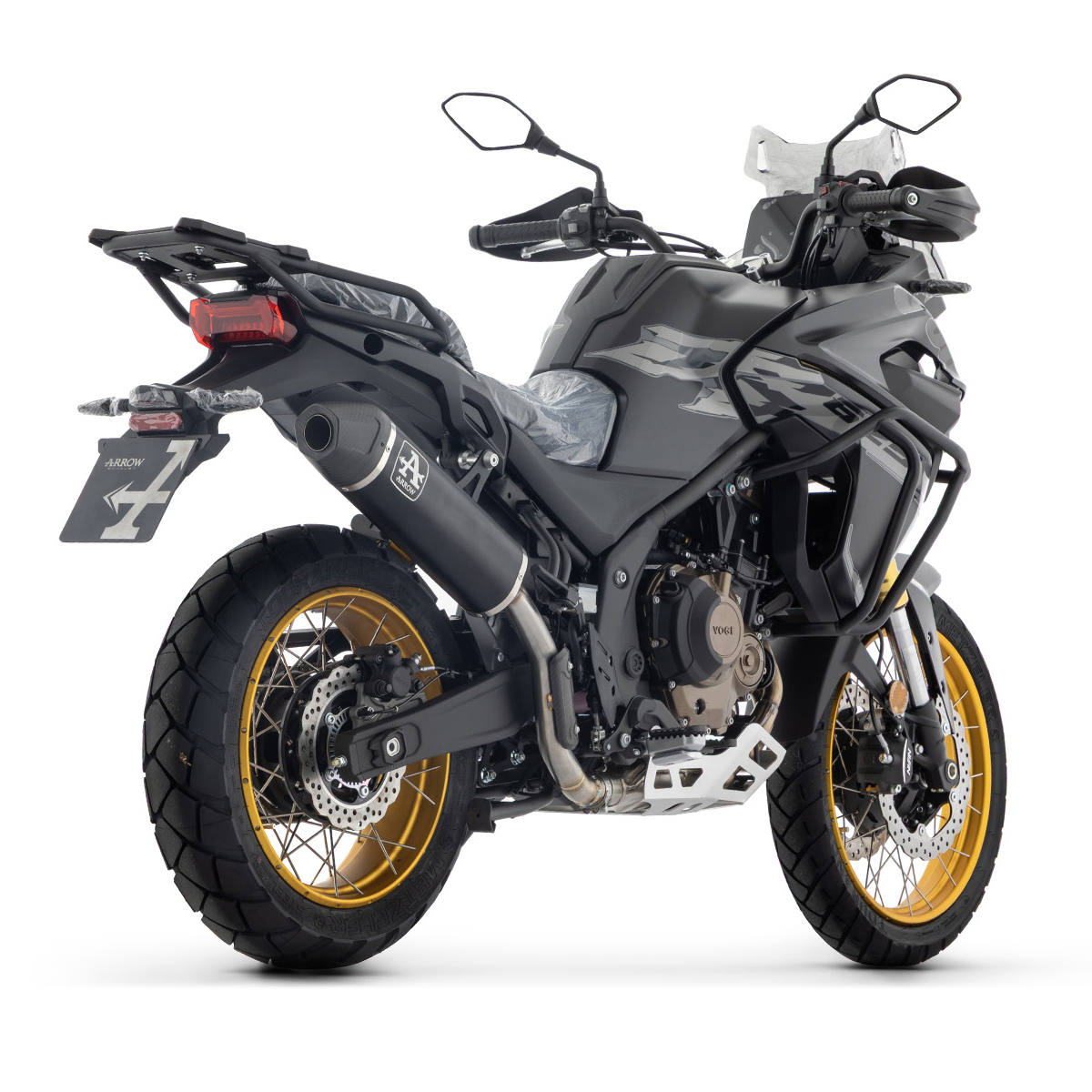 Escape Indy Race aluminio Arrow para Voge Valico 625DSX 25+
