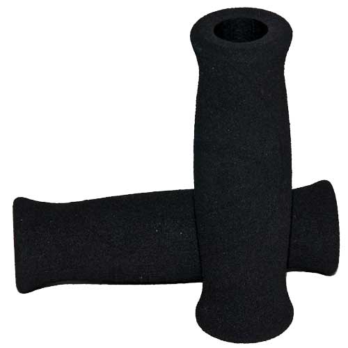 Puños de espuma foam para color negro, manillar de 22mm | Nilmoto