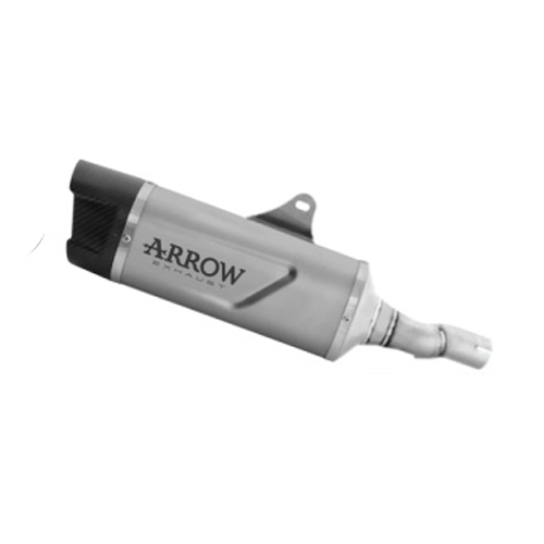 Escape Indy Race EVO titanio Arrow para Honda FORZA 750 25+