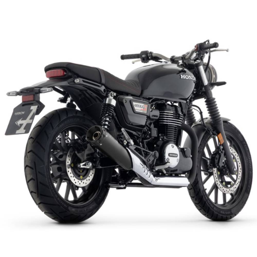 Escape Arrow Rebel  negro Honda GB350S 25-