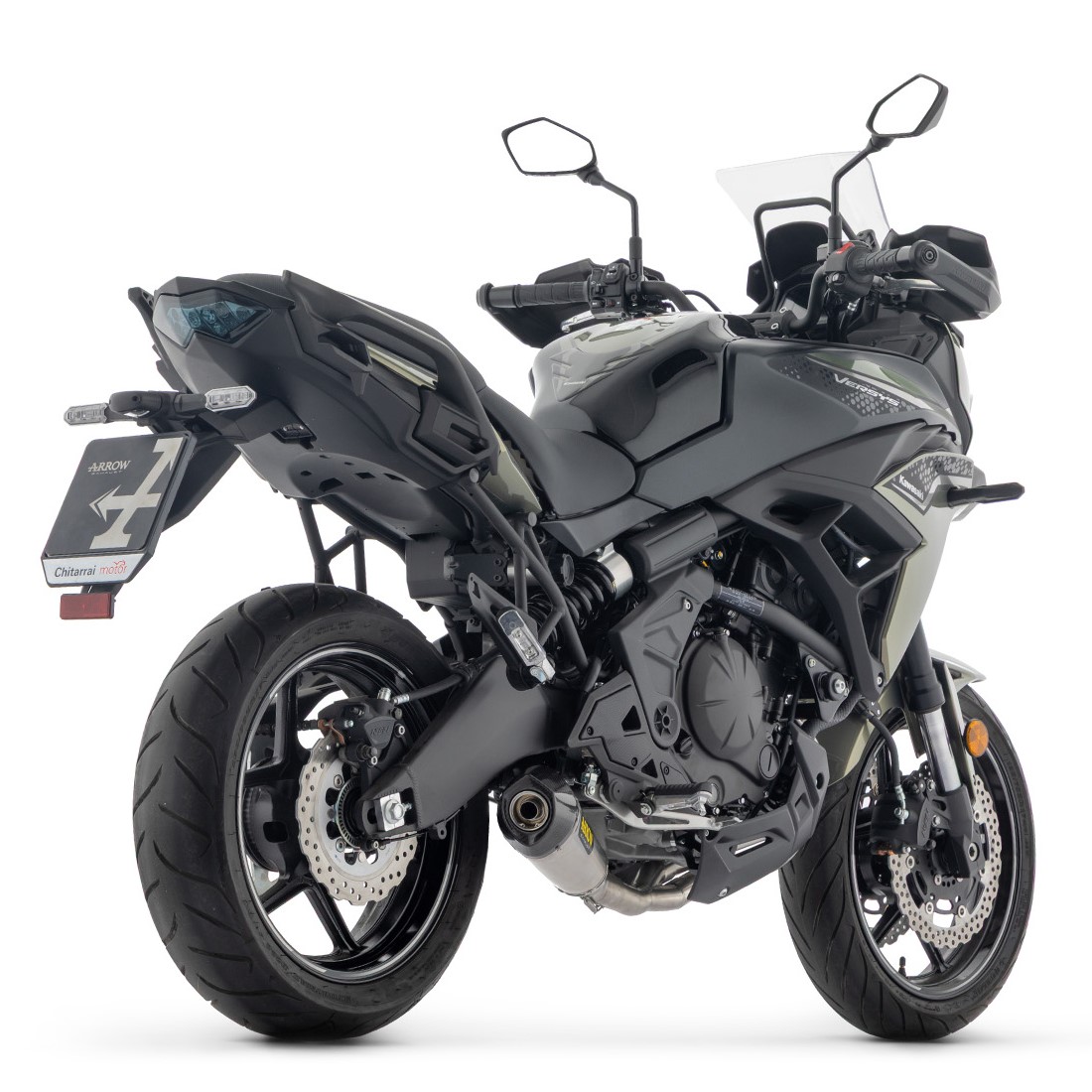 Sistema completo escape y colectores de Arrow para Kawasaki Versys 650 24+