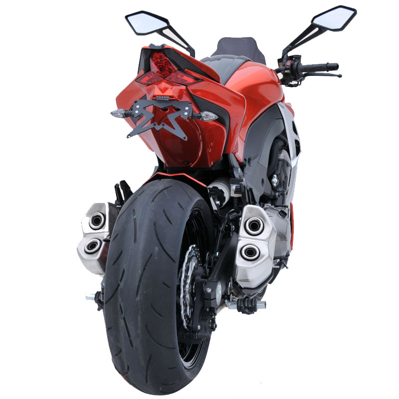 Portamatriculas Ermax Kawasaki Z1000 14- Colores Verde