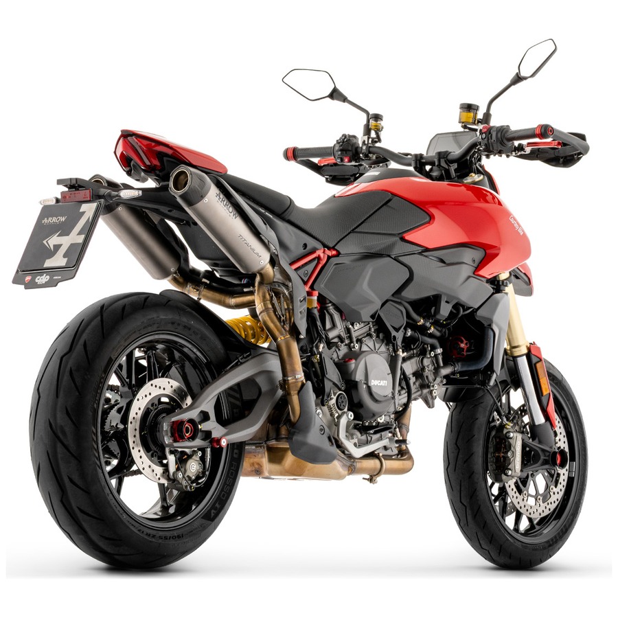 Escape Round Sil Titanio Arrow Ducati Hypermotard V2 2026+