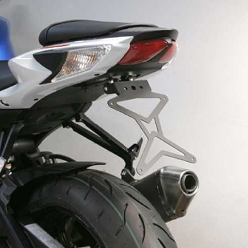 Portamatriculas reclinable de acero Biondi para SUZUKI GSX-R600/750 2011