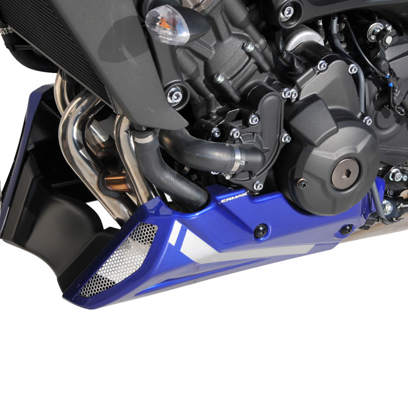 Quilla motor Ermax EVO 3 partes Yamaha MT09 17-20 2 colores gris-anaranjado