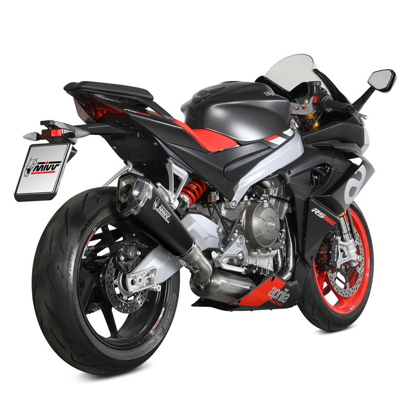 Escape Delta race Aprilia RS660 20+ alto