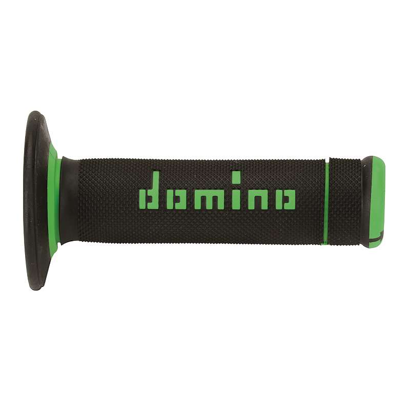 puños moto domino off road x-treme negro-verde