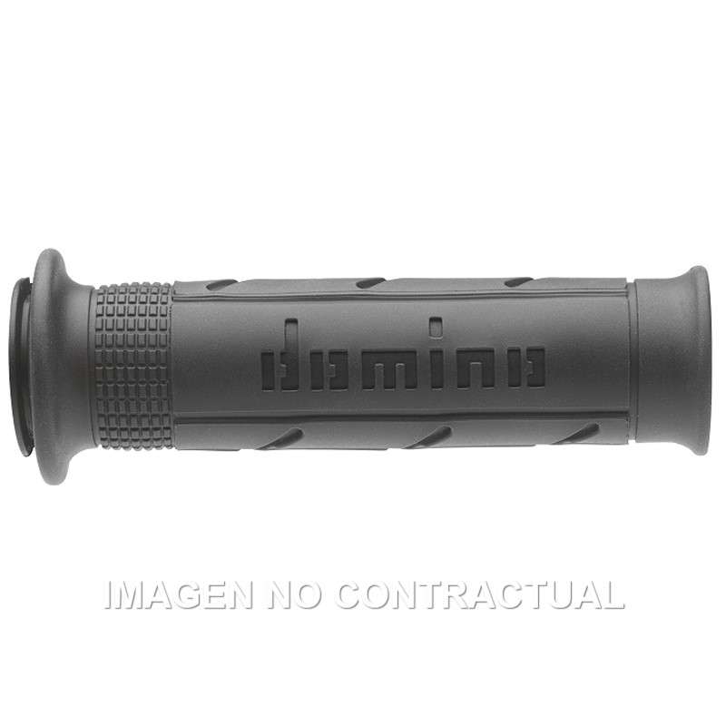 puños moto domino firm negro antracita abierto