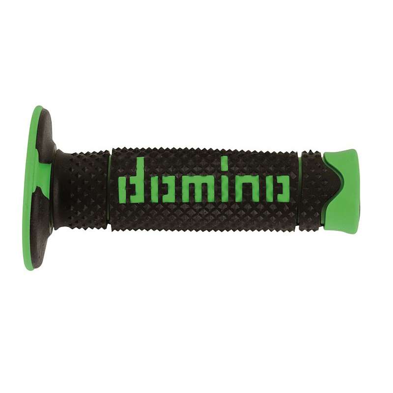 puños moto domino dsh off road negro-verde