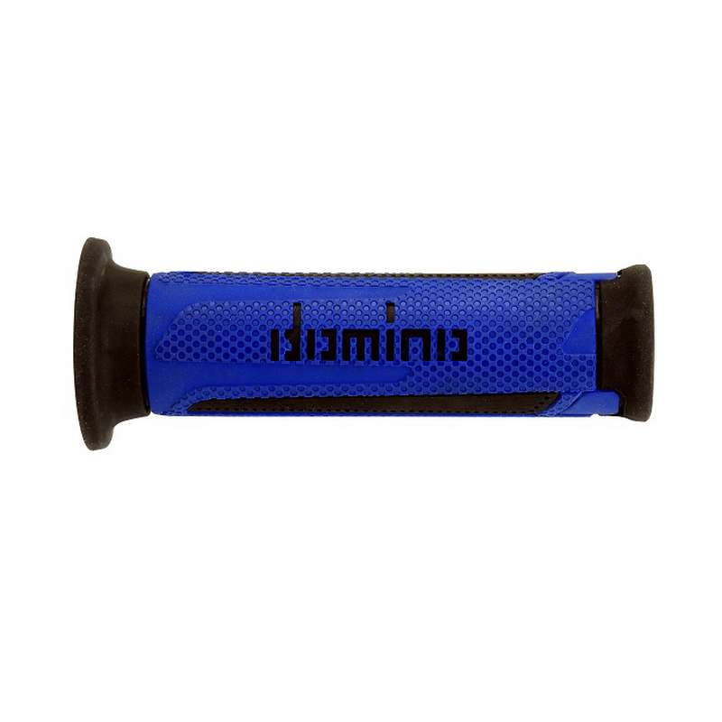 puños moto domino turismo azul-negro