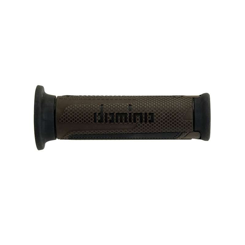 puños moto domino turismo marrón-negro